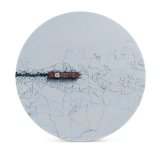 yanfind Ceramic Coasters (round) Social Communications Danger Planning Polar Solitude Temperature Disasters Sea Insurance Melting Mode Family Game Intellectual Educational Game Jigsaw Puzzle Toy Set