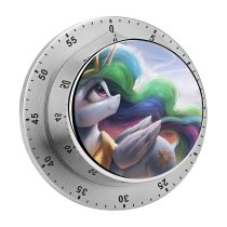 yanfind Timer VanillaGhosties Graphics CGI Princess Celestia My Little Pony Friendship Is Magic Rainbow 60 Minutes Mechanical Visual Timer