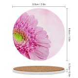 yanfind Ceramic Coasters (round) Bruno Glätsch Flowers Gerbera Daisy Flower Drops Dew Drops Closeup Macro Family Game Intellectual Educational Game Jigsaw Puzzle Toy Set