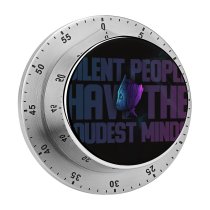 yanfind Timer Black Dark Quotes Baby Groot Silent Have Loudest Minds Popular Quotes Dark 60 Minutes Mechanical Visual Timer