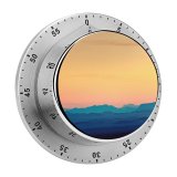 yanfind Timer Johannes Plenio Mountains Landscape Evening Sky Dusk 60 Minutes Mechanical Visual Timer