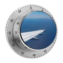 yanfind Timer Wing Airfield Airport  Passenger Boarding  Spiral Taking  Vessel Nautical 60 Minutes Mechanical Visual Timer