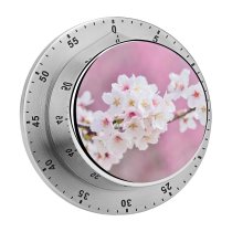 yanfind Timer Flowers Cherry Flowers Cherry  Spring Flowers 60 Minutes Mechanical Visual Timer