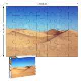 yanfind Picture Puzzle Desert Sand Dunes Clear Sky Family Game Intellectual Educational Game Jigsaw Puzzle Toy Set