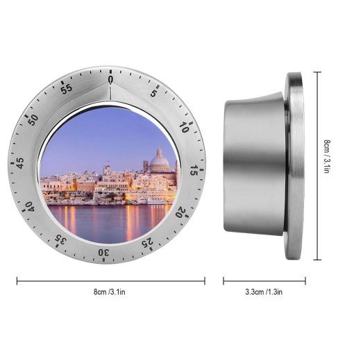 yanfind Timer Valletta Cityscape  Capital City Heritage Ancient Island 60 Minutes Mechanical Visual Timer