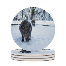 yanfind Ceramic Coasters (round) Images Hog Wildlife Wallpapers Grey Pictures Pig Dog Boar Pet  Free Family Game Intellectual Educational Game Jigsaw Puzzle Toy Set