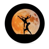 yanfind Ceramic Coasters (round) Dark Love Couple Ballet Dancers  Silhouette Dancing Family Game Intellectual Educational Game Jigsaw Puzzle Toy Set