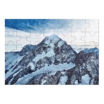 yanfind Picture Puzzle Oliver Buettner Mount Cook Peak Snow Covered Mountains Zealand Family Game Intellectual Educational Game Jigsaw Puzzle Toy Set