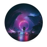 yanfind Ceramic Coasters (round) Beeple Love Couple Neon  Dream Rocks Starry Sky Together Romantic Family Game Intellectual Educational Game Jigsaw Puzzle Toy Set