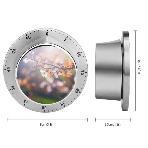 yanfind Timer Blooming  Blossoming Bloom Growth Sakura Beauty Cherry Closeup Garden Insect Detail 60 Minutes Mechanical Visual Timer