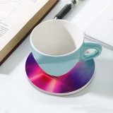 yanfind Ceramic Coasters (round) Rainbow Images Colorful HQ Texture Colour Wallpapers Inspiration Neon Art Pictures Creative Family Game Intellectual Educational Game Jigsaw Puzzle Toy Set