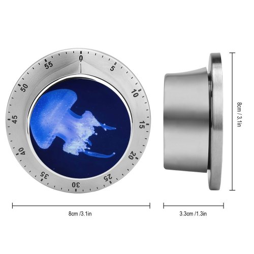 yanfind Timer William Warby Jellyfish Underwater Glowing 60 Minutes Mechanical Visual Timer