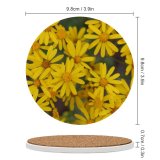 yanfind Ceramic Coasters (round) Images Spring Petal Aster Wallpapers Plant Asteraceae Pollen Free Pictures Daisy Flower Family Game Intellectual Educational Game Jigsaw Puzzle Toy Set