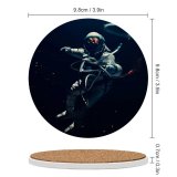 yanfind Ceramic Coasters (round) Vadim Sadovski Space Astronaut Space Suit Dark Lost Space Space Adventure Family Game Intellectual Educational Game Jigsaw Puzzle Toy Set