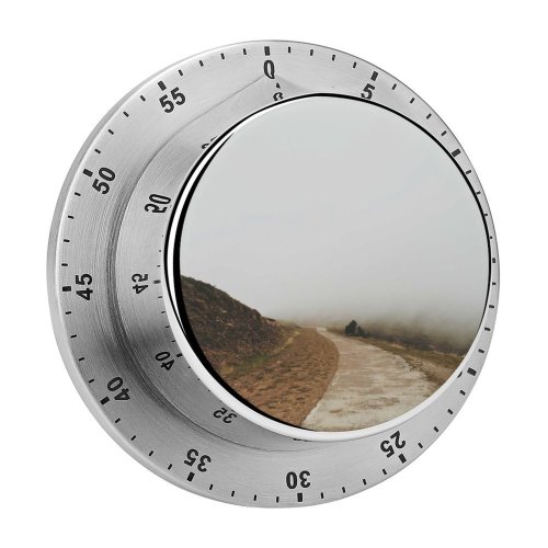 yanfind Timer Turó Images Del Path Fog Muddy Spain Trail Mist Landscape Hilly Barcelona 60 Minutes Mechanical Visual Timer