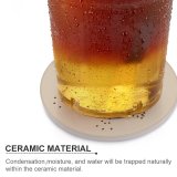 yanfind Ceramic Coasters (round) Comfreak Lifestyle Coffee Beans  Cup Drinks Caffeine Beautiful Family Game Intellectual Educational Game Jigsaw Puzzle Toy Set