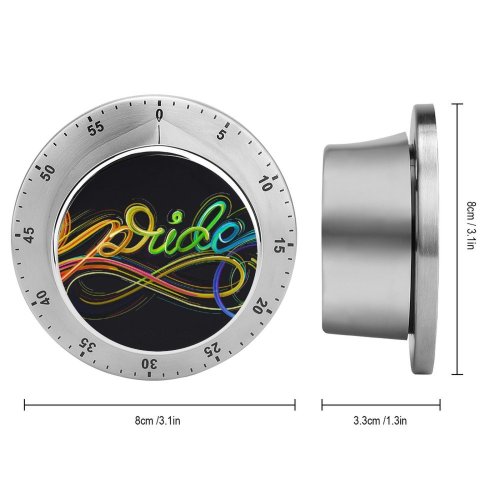 yanfind Timer Technology Microsoft Pride Colorful 60 Minutes Mechanical Visual Timer