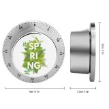 yanfind Timer Abstract Word Growth Foliage Beauty Prints Garden Badge Lettering Meadow  Beautiful 60 Minutes Mechanical Visual Timer