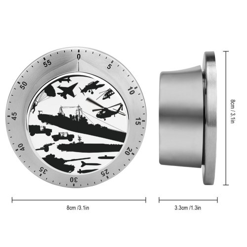 yanfind Timer Battle M4 E 2C Armed Armored Vehicle Iraq Forces Howitzer  Cruise 60 Minutes Mechanical Visual Timer