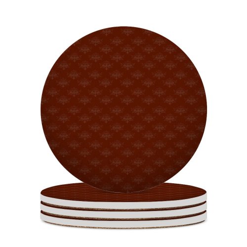 yanfind Ceramic Coasters (round) Velvet Decoration Design Family Game Intellectual Educational Game Jigsaw Puzzle Toy Set