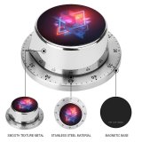 yanfind Timer Beeple Abstract Cubes Model Neon 60 Minutes Mechanical Visual Timer