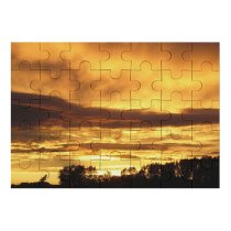 yanfind Picture Puzzle Sunset Gold Clouds Sky Cloud Afterglow Sunrise Horizon Evening Morning Atmosphere Dusk Family Game Intellectual Educational Game Jigsaw Puzzle Toy Set