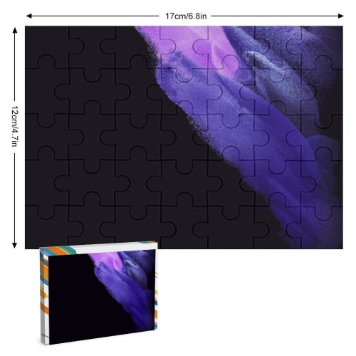 yanfind Picture Puzzle Abstract Galaxy S AMOLED Particles Purple Family Game Intellectual Educational Game Jigsaw Puzzle Toy Set