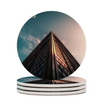 yanfind Ceramic Coasters (round) Benjamin Suter Architecture Building    Starry Sky Family Game Intellectual Educational Game Jigsaw Puzzle Toy Set