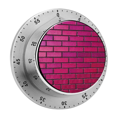 yanfind Timer Wesley Tingey Brick Wall Magenta Bricks Gradients 60 Minutes Mechanical Visual Timer