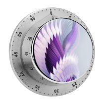 yanfind Timer Abstract Design Imagination Violet 60 Minutes Mechanical Visual Timer