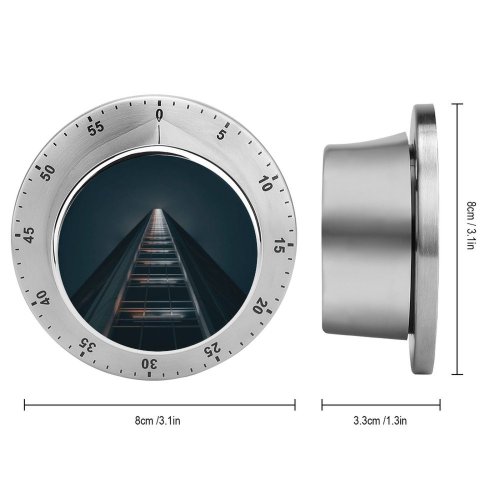 yanfind Timer Clay Banks Architecture High Rise Building Look Dark Geometrical Symmetry 60 Minutes Mechanical Visual Timer