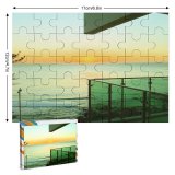yanfind Picture Puzzle  Sunrise Horizon Ocean Balcony Morning Australia Sky Sea Sunset Cloud Calm Family Game Intellectual Educational Game Jigsaw Puzzle Toy Set
