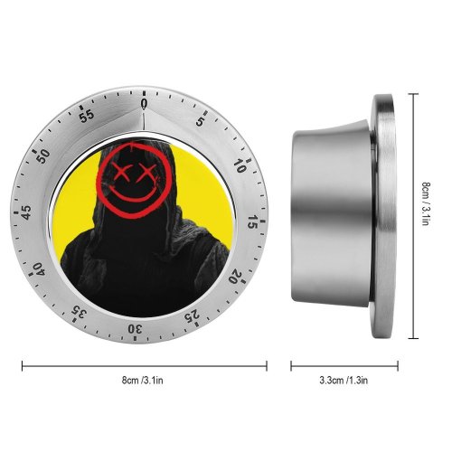 yanfind Timer Technology Movies Hoodie Face Killers 60 Minutes Mechanical Visual Timer
