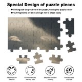 yanfind Picture Puzzle Clouds Dark Ominous Storm Thunder Grey  Sky Cloud Daytime Atmosphere Cumulus Family Game Intellectual Educational Game Jigsaw Puzzle Toy Set