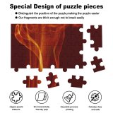 yanfind Picture Puzzle Abstract  Aroma Art Curve Dynamic Elegant Flow form Incense Magic Motion#377 Family Game Intellectual Educational Game Jigsaw Puzzle Toy Set