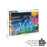 yanfind Picture Puzzle Moody Colorful Work Lighting Glass Creative Rainbow Chihuly Commons Seattle Night Vibrant Family Game Intellectual Educational Game Jigsaw Puzzle Toy Set