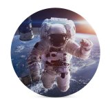 yanfind Ceramic Coasters (round) Vadim Sadovski Space Astronaut   Space Suit Space Station Space Adventure Family Game Intellectual Educational Game Jigsaw Puzzle Toy Set