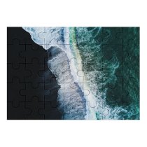 yanfind Picture Puzzle Willian Justen De Vasconcellos Reynisfjara Sand Beach  Aerial Ocean Iceland Family Game Intellectual Educational Game Jigsaw Puzzle Toy Set