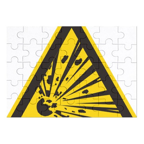 yanfind Picture Puzzle Explosive,explosion,bomb,sign,symbol,icon Family Game Intellectual Educational Game Jigsaw Puzzle Toy Set