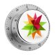yanfind Timer  Dimensional Christmas Homemade Craft Folded Art Decoration Abstract Spiked Origami UK 60 Minutes Mechanical Visual Timer