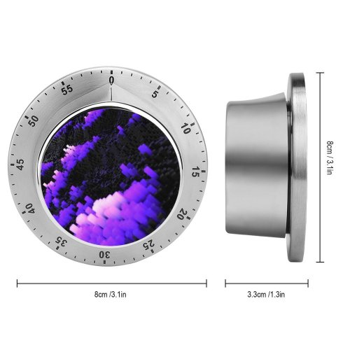 yanfind Timer Dante Metaphor Abstract Rays Violet Bars Glowing Blocks 60 Minutes Mechanical Visual Timer