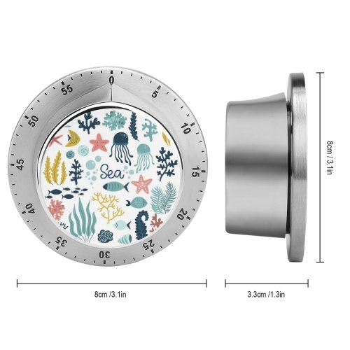 yanfind Timer 微信图片_20210407031452 60 Minutes Mechanical Visual Timer