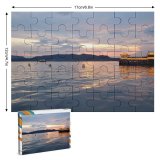 yanfind Picture Puzzle Dusk Chinese Summer Architecture Horizon Building UNESCO  Sea Tranquil Classical Games001 Family Game Intellectual Educational Game Jigsaw Puzzle Toy Set