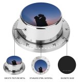 yanfind Timer Love Couple Silhouette First Kiss Romantic Sunset 60 Minutes Mechanical Visual Timer