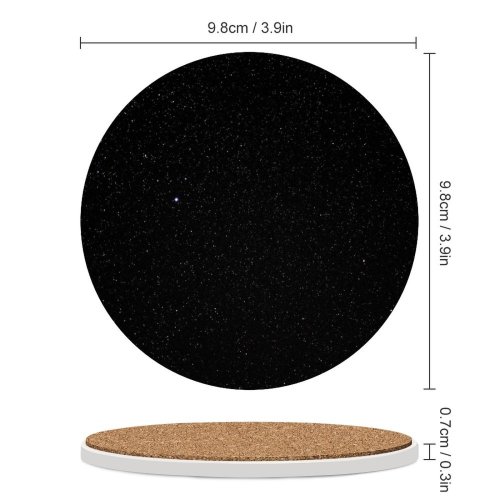 yanfind Ceramic Coasters (round) Images Space Nocturna Night Estrellas Contrast Way Outer Astronomy Sky Wallpapers Cielo Family Game Intellectual Educational Game Jigsaw Puzzle Toy Set