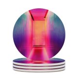 yanfind Ceramic Coasters (round) Rainbow Images Colorful HQ Texture Colour Wallpapers Inspiration Neon Art Pictures Creative Family Game Intellectual Educational Game Jigsaw Puzzle Toy Set