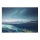 yanfind Picture Puzzle Grafixart Mountains Starry Sky Night Aerial Landscape Family Game Intellectual Educational Game Jigsaw Puzzle Toy Set