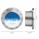 yanfind Timer Design Landscape Tree Evergreen Snow  Event Forest Abstract Space Pine Season 60 Minutes Mechanical Visual Timer