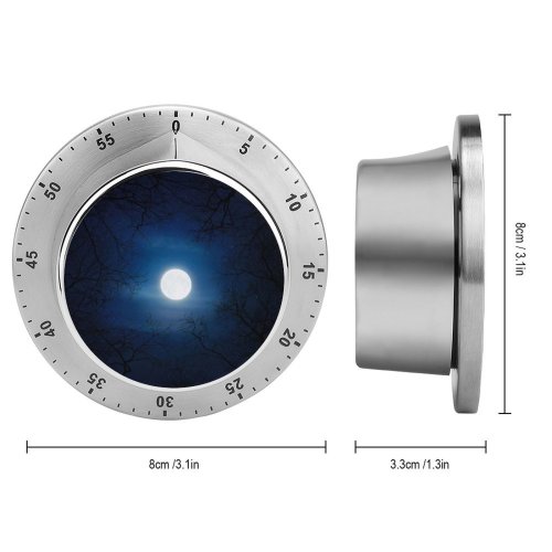 yanfind Timer Aron Visuals  Night Trees Sky 60 Minutes Mechanical Visual Timer
