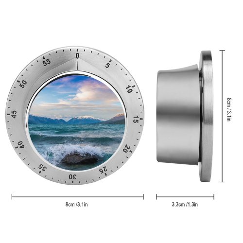 yanfind Timer Dominic Kamp Lake Ohau  Mountains Zealand 60 Minutes Mechanical Visual Timer